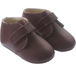 Chaussures bébé cuir souple Malou - Marron - Taille 16-17 - Tichoups TICHOUPS.FR