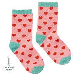 Chaussettes sans couture unies - Confort Pieds Sensibles et Hypersensibilité - Coton doux Rouge - Tichoups TICHOUPS.FR