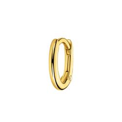 1 Boucle d'Oreille Créole Classic en Plaqué Or, Diamètre 12 mm ou 13,5 mm - CR660-413-39 - Thomas Sabo