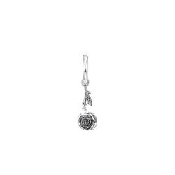 1 Boucle d'Oreille Créole Midnight Rose en Argent 925 - CR756-637-21 - Thomas Sabo