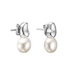 Boucles d'Oreilles Bold Elegance en Argent 925 & Perles - H2320-082-14 - Thomas Sabo