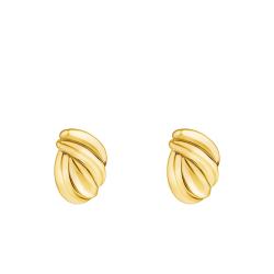 PROMO Boucles d'Oreilles Bold Elegance Torsadées en Plaqué Or Jaune - H2327-413-39 - Thomas Sabo OCARAT.COM BIJOUTERIE N°1