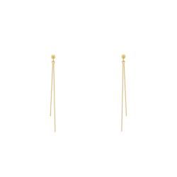 Boucles d'Oreilles Chaîne en Or Jaune 750 - Ocarat