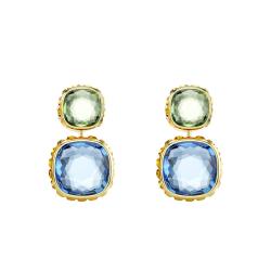 PROMO Boucles d'Oreilles Chroma en Métal Doré & Cristaux Multicolores - 5692492 - Swarovski OCARAT.COM BIJOUTERIE N°1
