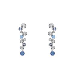 PROMO Boucles d'Oreilles Constella en Métal Rhodié & Cristaux Bicolores - 5732775 - Swarovski OCARAT.COM BIJOUTERIE N°1