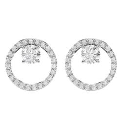 PROMO Boucles d'Oreilles Constella en Métal Rhodié & Cristaux Blancs - 5692262 - Swarovski OCARAT.COM BIJOUTERIE N°1