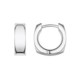 Boucles d'Oreilles Créoles Épuré en Argent - CR650-001-21, Diamètre 14 mm - Thomas Sabo