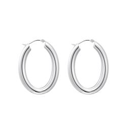 PROMO Boucles d'Oreilles Créoles Ovales en Argent 925 - CR739-001-21 - Thomas Sabo OCARAT.COM BIJOUTERIE N°1