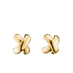 Boucles d'Oreilles Croix Classics en Métal Doré - H2357-M01-39 - Thomas Sabo