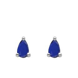 PROMO Boucles d'Oreilles en Or Blanc 375 & Saphirs 0,50 ct - Aurora OCARAT.COM BIJOUTERIE N°1