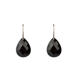 PROMO Boucles d'Oreilles en Or Jaune 750 & Onyx - Morganne Bello OCARAT.COM BIJOUTERIE N°1