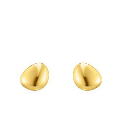 Boucles d'Oreilles Essentials Arrondies en Plaqué Or Jaune - H2307-413-39 - Thomas Sabo