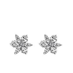 PROMO Boucles d'Oreilles Herbier Scintillant en Argent 925 - Pandora OCARAT.COM BIJOUTERIE N°1