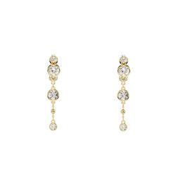 PROMO Boucles d'Oreilles Imber en Métal Doré & Cristaux Blancs - 5680097 - Swarovski OCARAT.COM BIJOUTERIE N°1