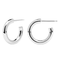 PROMO Boucles d'Oreilles Medium Cloud en Argent, Diamètre 18 mm - AR02-377-U - Pdpaola OCARAT.COM BIJOUTERIE N°1