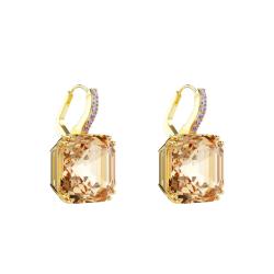 PROMO Boucles d'Oreilles Millenia en Métal Doré & Cristaux Bicolores - 5725744 - Swarovski OCARAT.COM BIJOUTERIE N°1