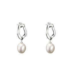 Boucles d'Oreilles Natural Beauty en Argent 925 & Perles d'Eau Douce - H2322-082-14 - Thomas Sabo