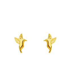 Boucles d'Oreilles Petits Colibris - Rosatella