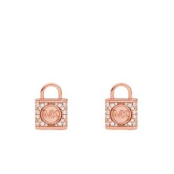 PROMO Boucles d'Oreilles Puces Cadenas en Argent 925 & Oxydes de Zirconium - Michael Kors OCARAT.COM BIJOUTERIE N°1