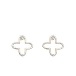 Boucles d'Oreilles Trèfle en Argent 925 - Artemis