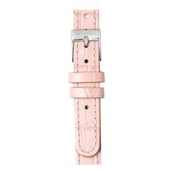Bracelet Cuir 12 mm rose, Longueur 180 mm, Boucle argentée - Briston