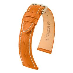 Bracelet Cuir Massai Ostrich Miel 046274 - Hirsch