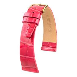 Bracelet Cuir Prestige Rose Tourmaline 022 07 24 - Hirsch