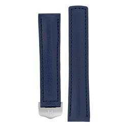 Bracelet Cuir Speed Selection Calfskin Bleu 07402480 sans boucle - Hirsch
