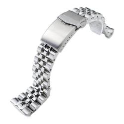 Bracelet de montre Angus-J Louis JUB SS221820B063 22mm - Strapcode