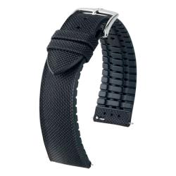 Bracelet de montre Arne Noir 0925090050 - Hirsch