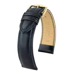 Bracelet de montre Ascot Noir Gold 01575050 - Hirsch