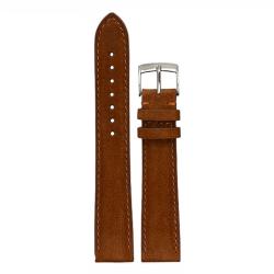 Bracelet de montre Capitole 4701 Taurillon Nubuck Cognac - Bouveret