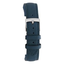 Bracelet de montre Côme cuir bleu roy en 14mm, 16mm, 18mm et 20mm - Bracelet Rochet