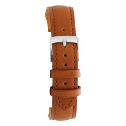 Bracelet de montre Côme cuir miel en 14mm, 16mm, 18mm et 20mm - Bracelet Rochet