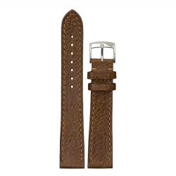 Bracelet de montre Courchevel 4511 Veau Vintage Tennessee Havane - Bouveret