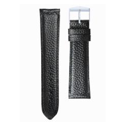 Bracelet de montre Cuir Noir Réglisse Grainé - Gustave & Cie