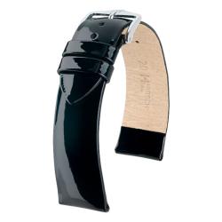 Bracelet de montre Diva noir de jais 015 36 1 51 - Hirsch