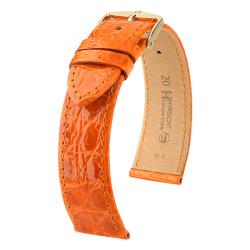 Bracelet de montre Genuine Croco Orange 0180876 - Hirsch