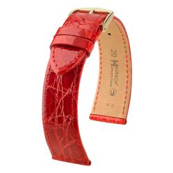 Bracelet de montre Genuine Croco Rouge 0180820 - Hirsch