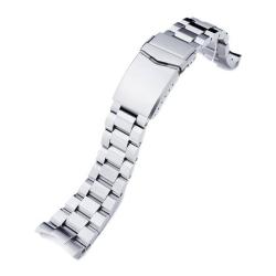 Bracelet de montre Hexad Oyster SS221820B040-S5 22mm - Strapcode