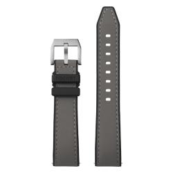 Bracelet de montre Hybrid Sahara Gris moyen - Largeur 20mm ou 22mm - Bracelet Rochet