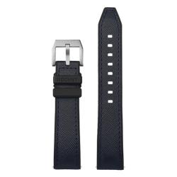 Bracelet de montre Hybrid Torino Marine - Largeur 20mm ou 22mm - Bracelet Rochet