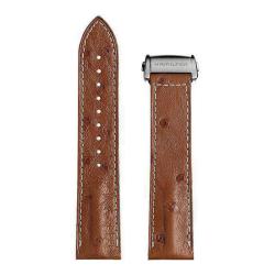 Bracelet de montre Jazzmaster Cuir Autruche Marron H690327109 - Hamilton