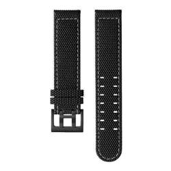 Bracelet de montre Khaki Field Noir 20mm H6007051131 - Hamilton