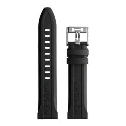 Bracelet de Montre Khaki Navy Caoutchouc Noir H691825100 - Hamilton