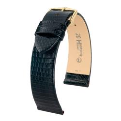 Bracelet de montre Lizard Noir 01766150 - Hirsch