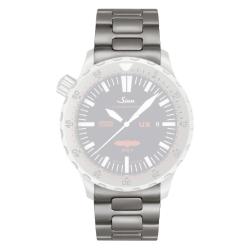 Bracelet de montre massif en acier inoxydable microbillé avec technologie TEGIMENT pour UX GSG 9 - Sinn