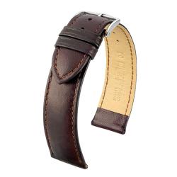 Bracelet de montre Merino Brun 012 06 0 10 - Hirsch