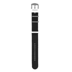 Bracelet de montre Nato Nylon Bleu Noir - SGF4035 - ZRC
