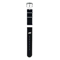 Bracelet de montre Nato Nylon Noir 